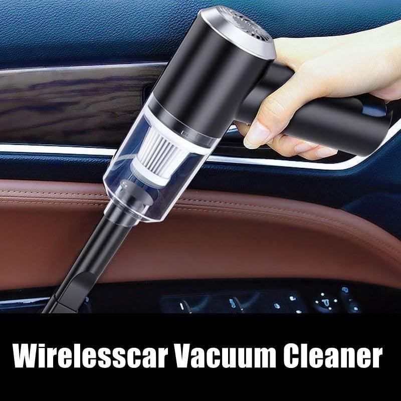 PORTABLE AIR DUSTER WIRELESS VACUUM CLEANER - 2-IN-1 CLEANING POWERHOUSE!