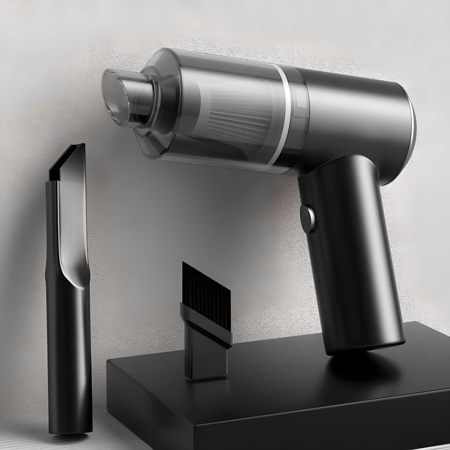 PORTABLE AIR DUSTER WIRELESS VACUUM CLEANER - 2-IN-1 CLEANING POWERHOUSE!