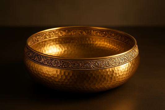 Aesthetic Golden Bowl